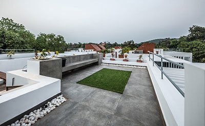 Rooftop at villa viannar